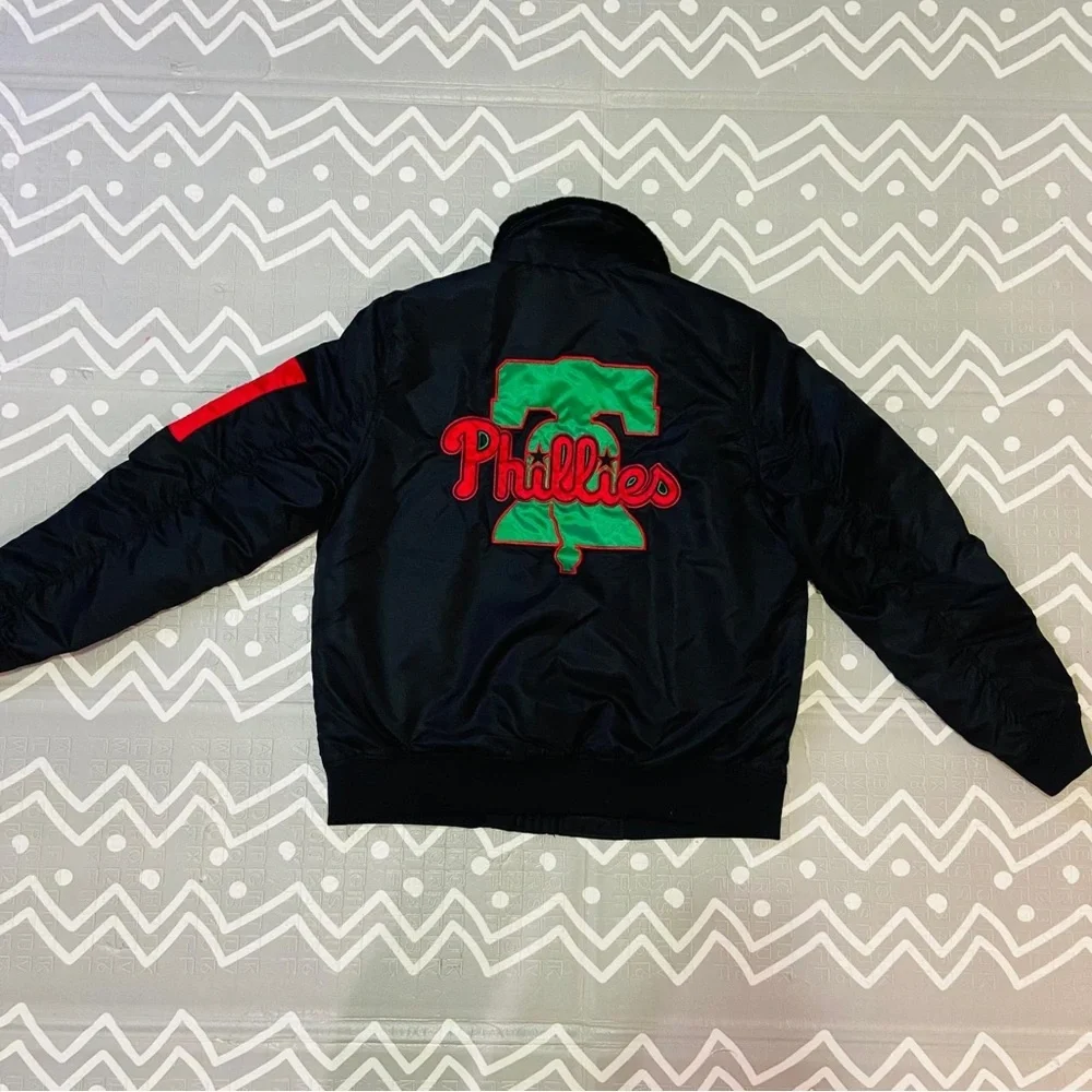 Starter vintage retro Philadelphia phillies bomber varsity baseball jacket XL